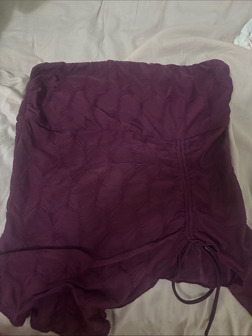 Urban outfitters strapless top size XL